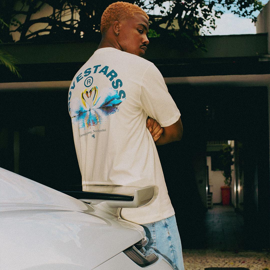 Camisa Swan Couple Off Camisa Swan Couple Off