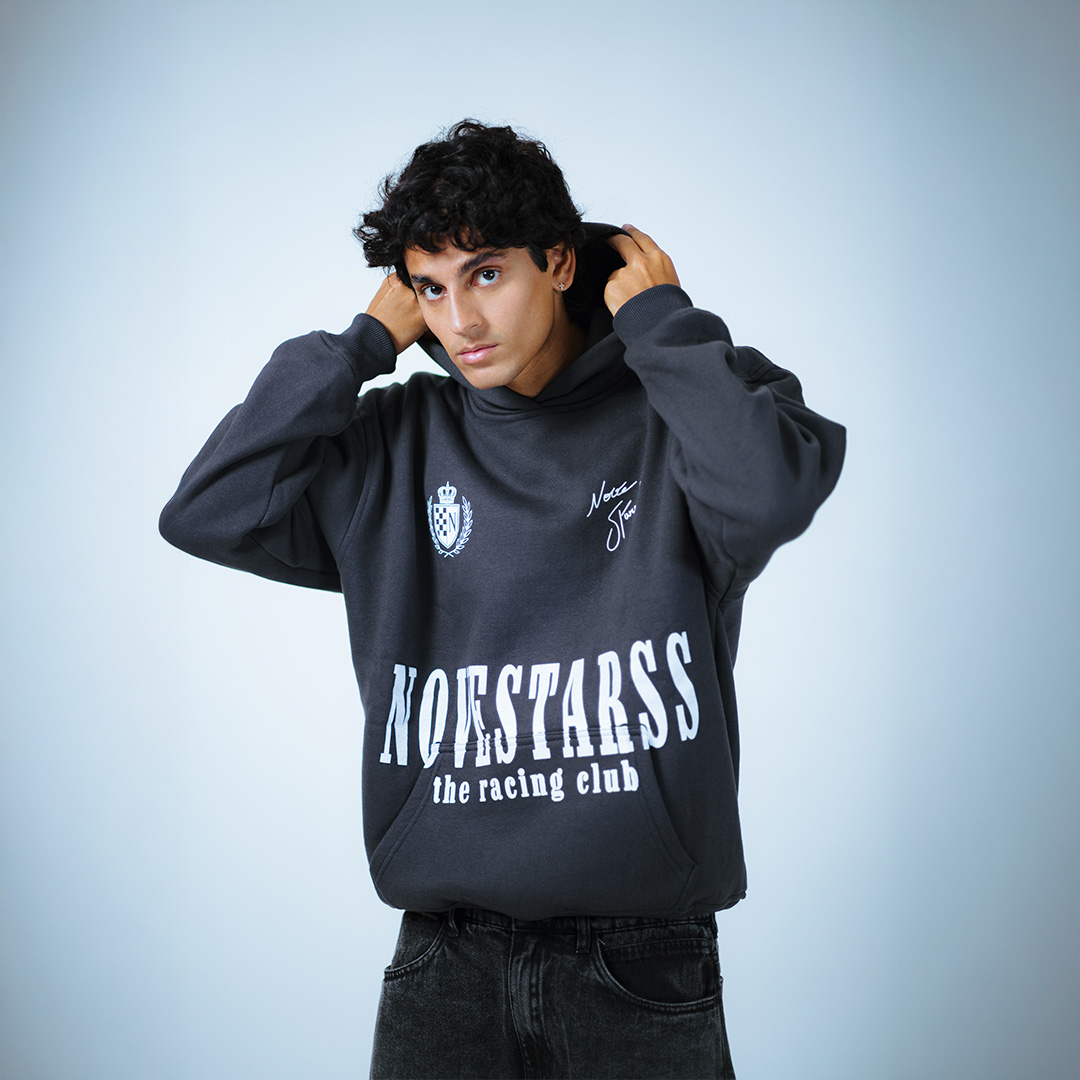 Moletom Racing Club Cinza Moletom Racing Club Cinza