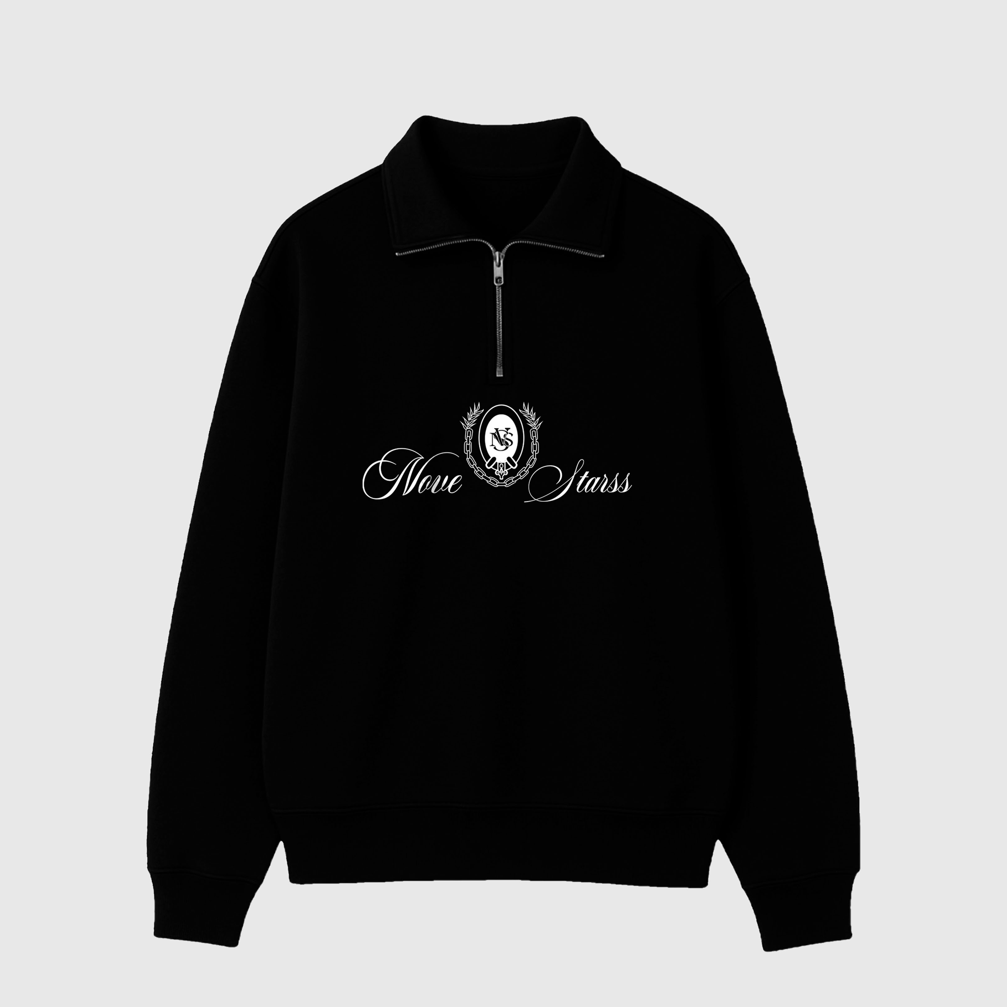 Moletom ZipUp Luxury Preto